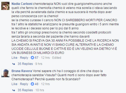 eleonora brigliadori presa diretta ciarlatani hamer