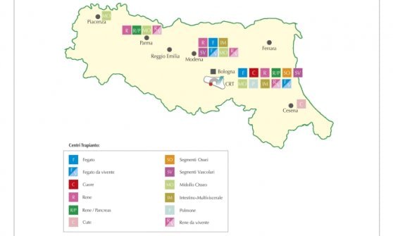 In Emilia-Romagna cresce il numero dei trapianti: +24%