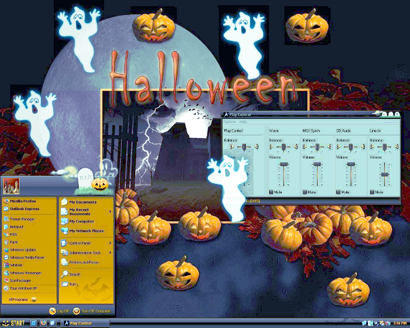 Halloween con il generatore automatico di fantasmi...