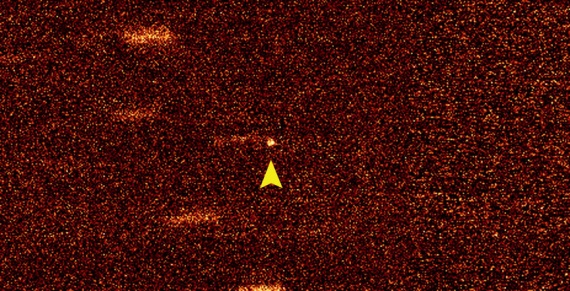 Un'immagine di Oumuamua ripresa dal Wiyn Telescope. | R. KOTULLA (UNIVERSITY OF WISCONSIN)