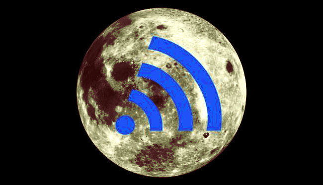 Potremo usare internet ed i social anche dalla Luna