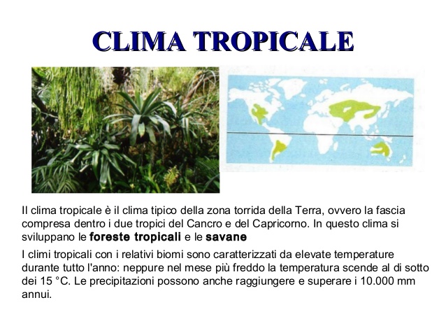 L'Italia sempre più verso un clima tropicale