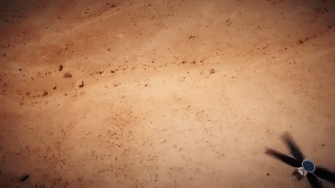 Animazione del Mars Helicopter. Crediti: Nasa/Jpl-CalTech
