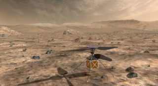 Mars Helicopter è un piccolo elicottero della Nasa che viaggerà con il rover Mars 2020, attualmente in programma per il lancio a luglio 2020. L’obiettivo sarà dimostrare la viabilità aerea a bassa quota e il potenziale di veicoli più pesanti dell’aria sul Pianeta Rosso. Crediti: Nasa/Jpl-Caltech