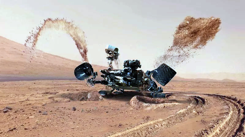 La sonda Curiosity, primo minatore marziano