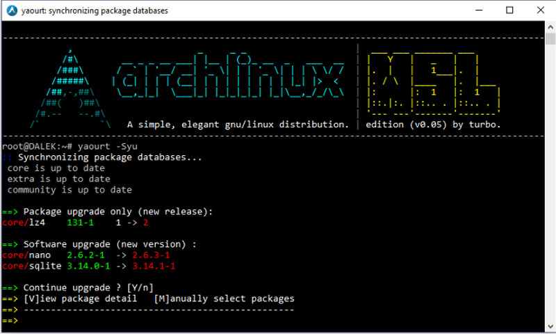 Arch Linux è una distribuzione estremamente versatile, che può essere personalizzata a seconda delle esigenze dell’utente.