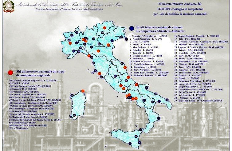 I mari Italiani sono sempre più inquinati