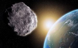 Asteroide verso la terra