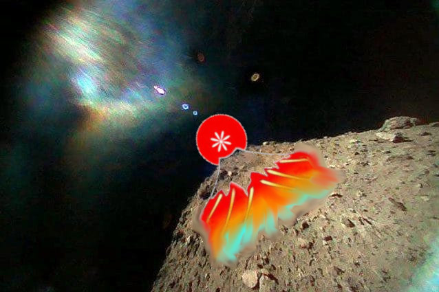 Il Giappone nomencla le regioni dell'asteroide Ryugu