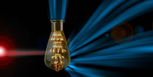 Vedere l'invisibile: la tecnica sviluppata impiega miliardi di "lampadine molecolari" per convertire la radiazione infrarossa in luce visibile.|Melissa Ann Ashley