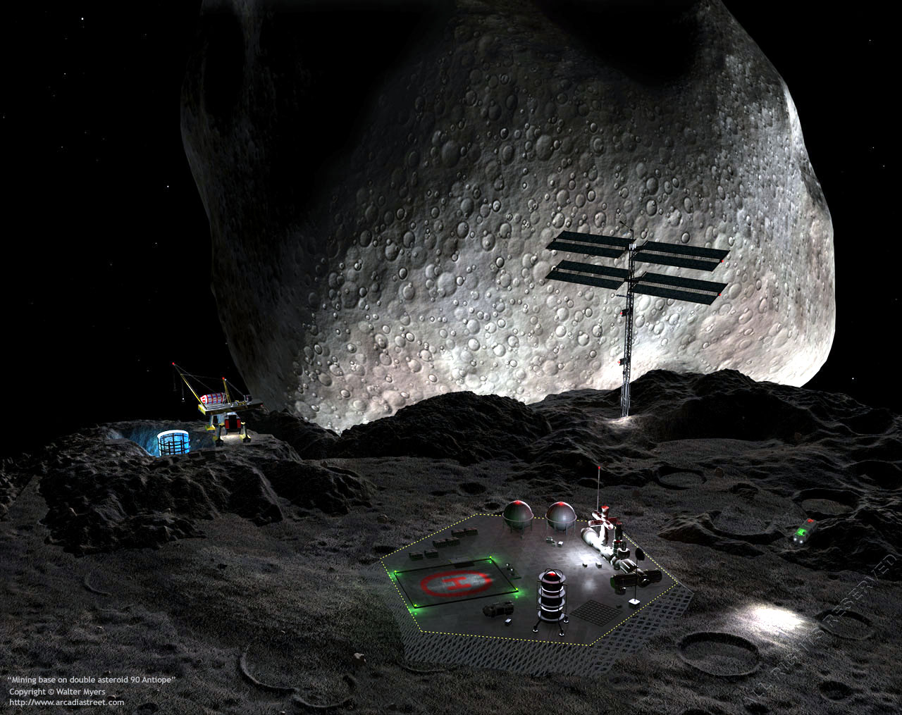 Le prime colonie spaziali saranno miniere su asteroidi