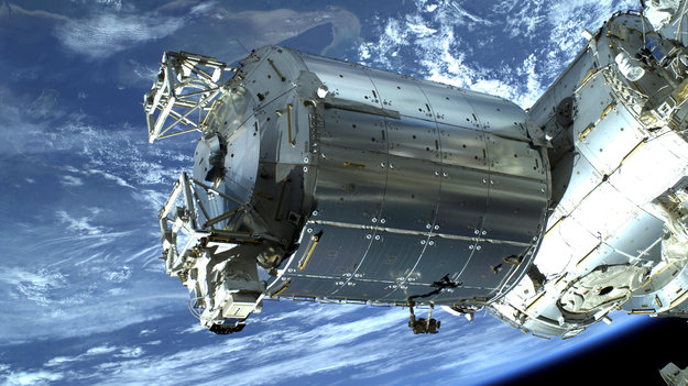 Laboratorio spaziale europeo Columbus dove verrà installato ACES