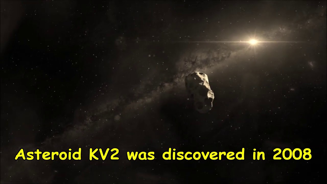 Oggi l'asteroide KV2 2008 passa vicino la Terra