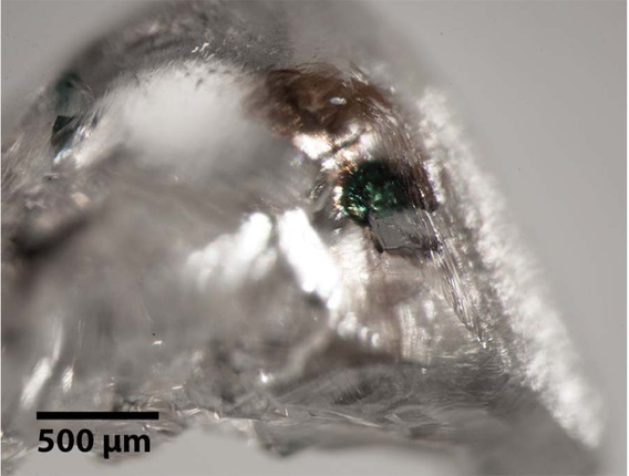 Nuovo minerale, goldschmidtite, trovato all'interno di un diamante