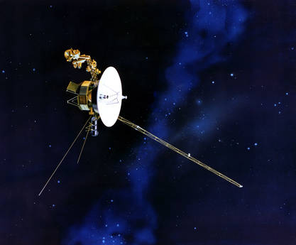 Rappresentazione artistica della Voyager 2 (fonte: NASA/JPL)