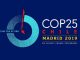 Il COP 25 sul clima si terrà fra il 2 e il 13 dicembre a Madrid
