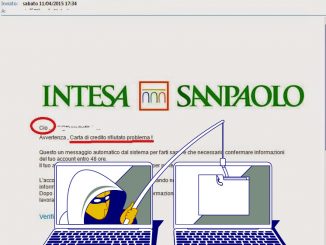 Email di pishing carpiscono segreti bancari