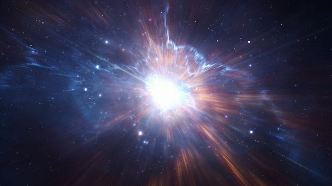 Buco nero supermassiccio esplode in raggi gamma
