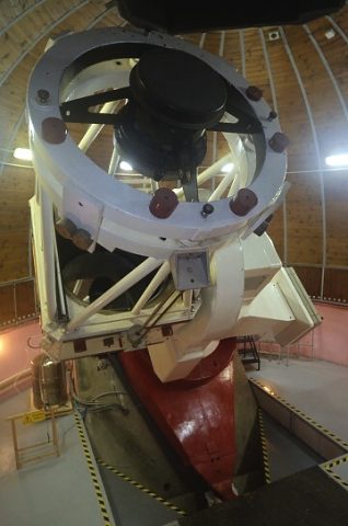 Il telescopio Azt-24. Crediti: Mauro Dolci/Inaf