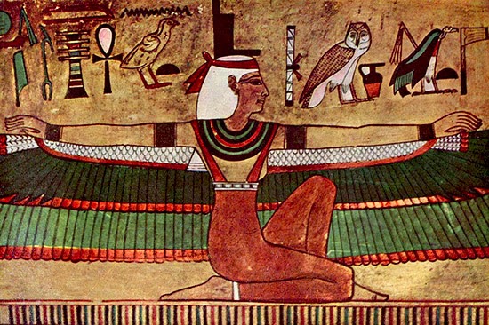 Uova preistoriche della misteriosa tomba di Iside Uova preistoriche della misteriosa tomba di Iside