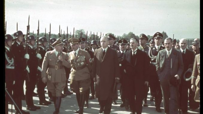 Benito mussolini con Hitler