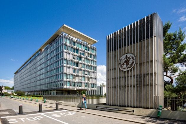Il quartier generale dell'OMS a Ginevra. | SHUTTERSTOCK