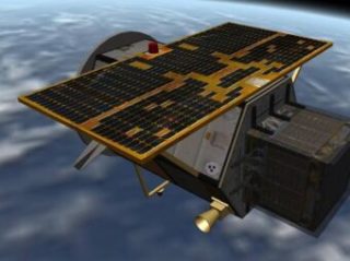 Il satellite Agile, telescopio spaziale interamente made in Italy, in orbita attorno alla Terra, che ha conseguito risultati scientifici fondamentali, tra cui quello di aver rilevato il primo Frb di origine galattica. Crediti: Asi