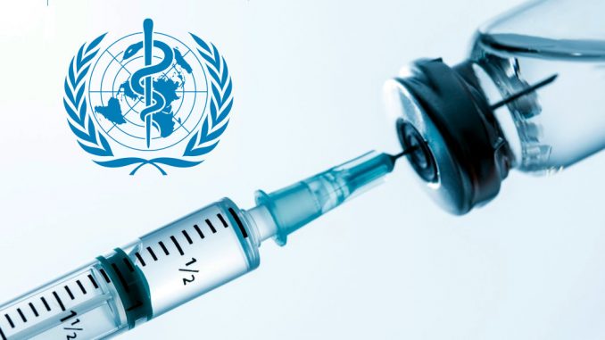 OMS, sarà disponibile a giugno 2021 il vaccino per il covid-19