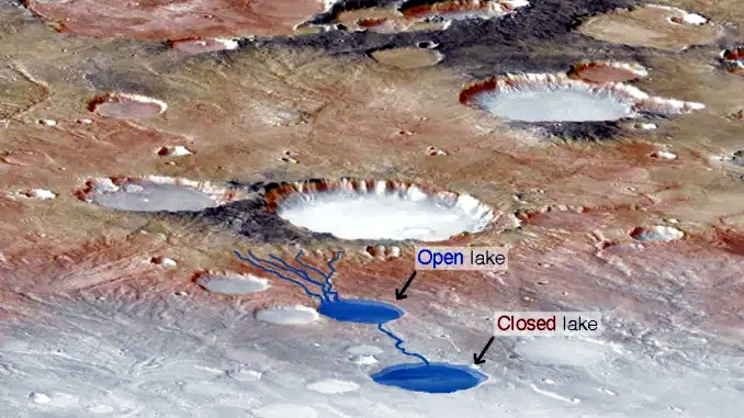 Trovati laghi ipersalini su Marte con i radar sottosuperficiali