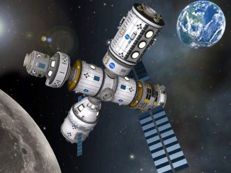 Una stazione spaziale lunare come punto di lancio per lo spazio