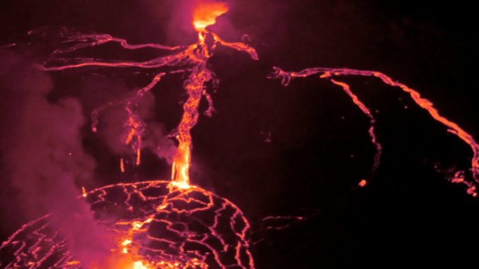 Pericolo di nuova eruzione del vulcano Nyiragongo in Congo