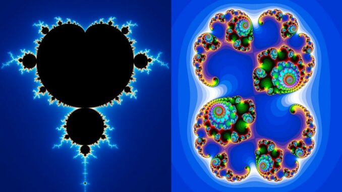 in foto: <b>Credits: a sinistra Created by Wolfgang Beyer with the program Ultra Fractal 3,<a href="https://creativecommons.org/licenses/by-sa/3.0/it/" target="_blank" rel="nofollow noopener"> CC BY–SA 3.0</a>.