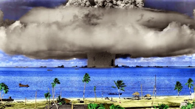 La prima bomba H ha cancellato un'isola del Pacifico