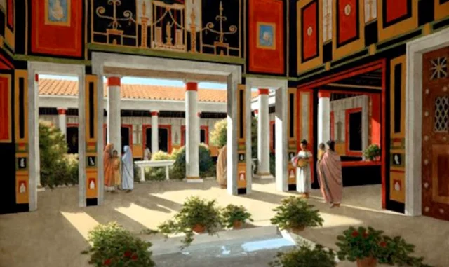 Restaurata la Casa dei Vettii degli scavi di Pompei