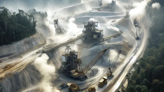 Sfruttamento minerario e forestale mondiale delle multinazionali