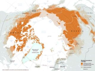 Dal progetto Nunataryuk ecco la mappa completa di tutto il suolo gelato dell'Artico