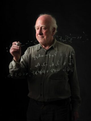 Il fisico Peter Higgs