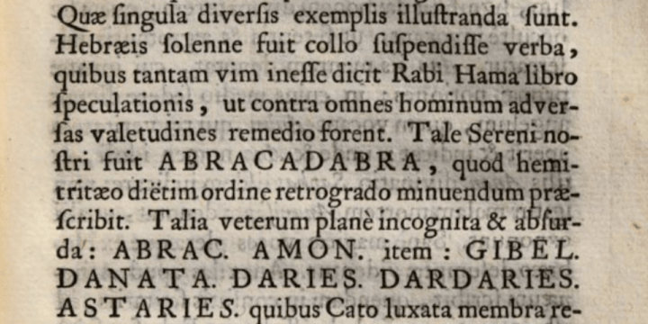 La pagina di un'edizione del <em>Liber Medicinalis</em> del 1662 (<a href="https://www.google.it/books/edition/De_medicina_praecepta_saluberrima/N2wcL4IcJxwC?hl=it&gbpv=0">Google Books</a>)