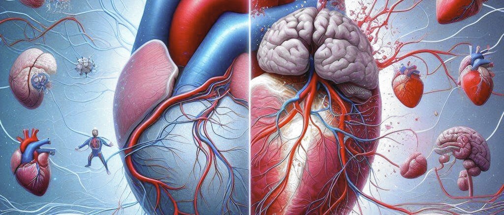 Relazione cuore-cervello a livello nervoso e vascolare