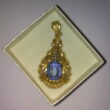 Pendente in oro 18 kt. con Topazio